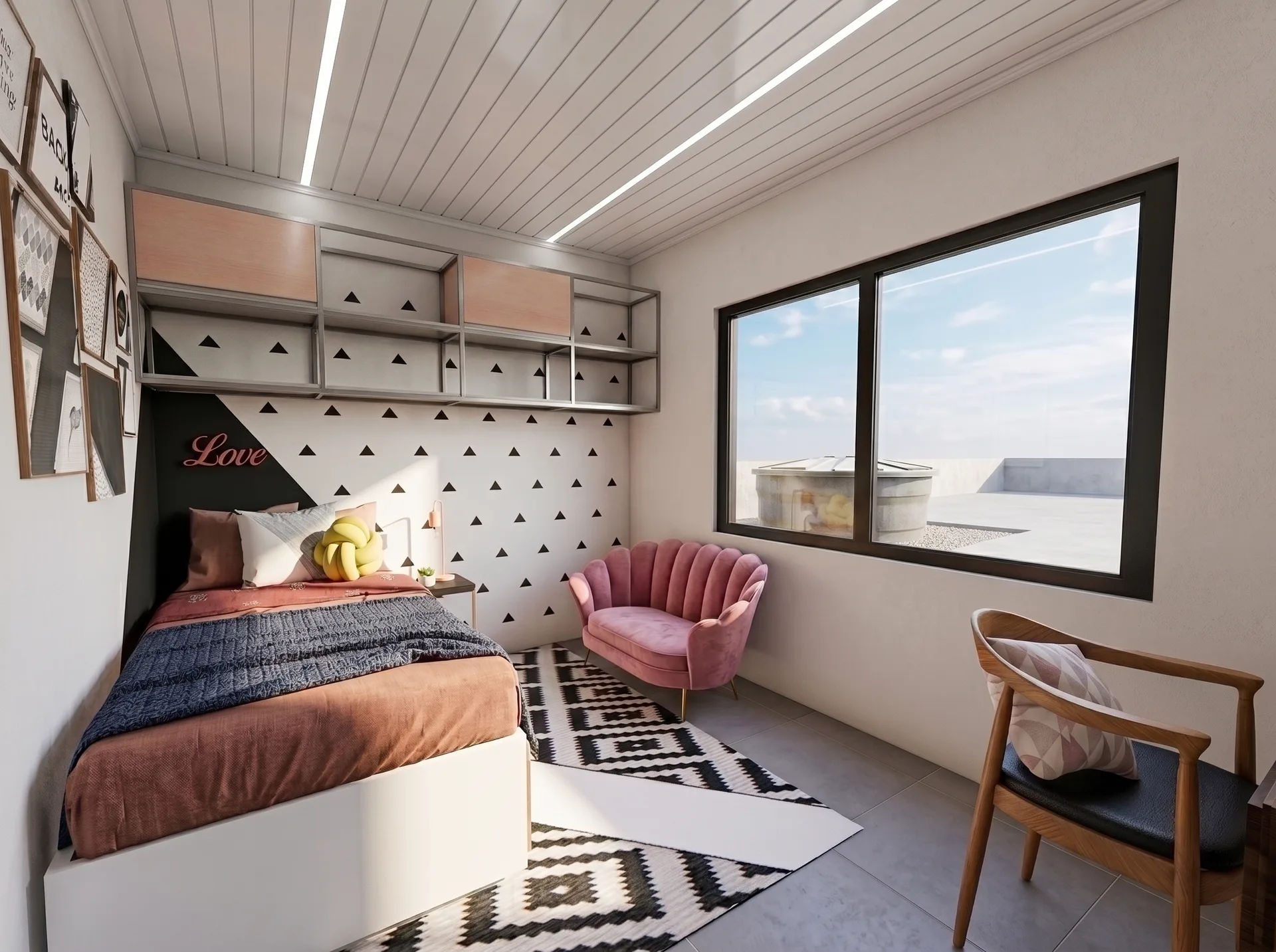 Casa Moderna con Patio Cubierto — imagen 6